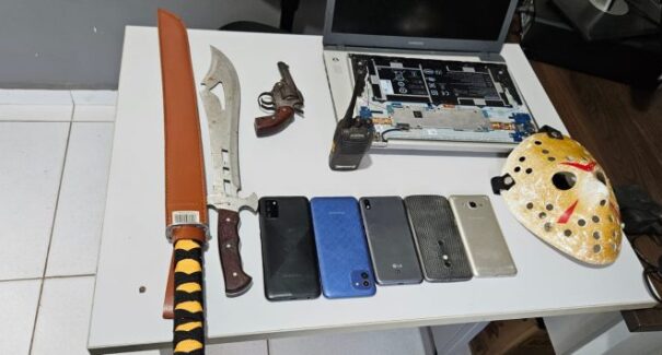 Polícia Civil e Federal prendem jovem de 15 anos que planejava ataque a escolas no município de Pinheiro