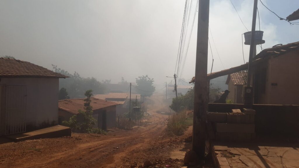 Incêndio no lixão em Balsas: INMET emite alerta de baixa umidade