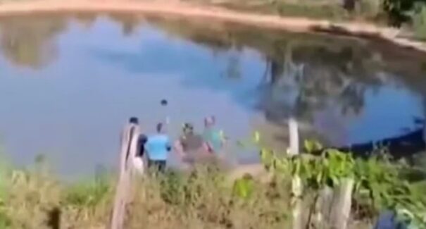 Pai e filho de 6 anos são encontrados mortos em lagoa no interior do MA