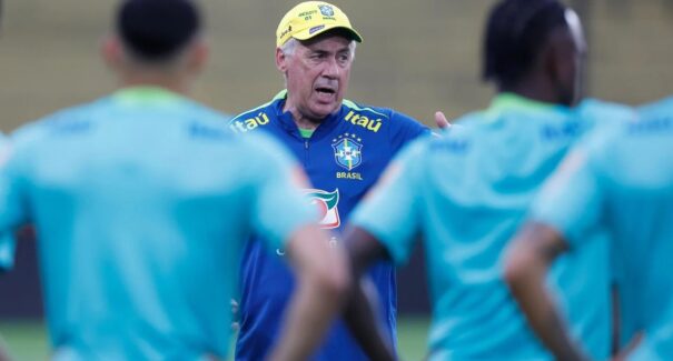 Ancelotti anuncia convocação da Seleção Brasileira nesta segunda-feira (25)