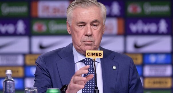 Ancelotti convoca Seleção Brasileira para data Fifa de setembro