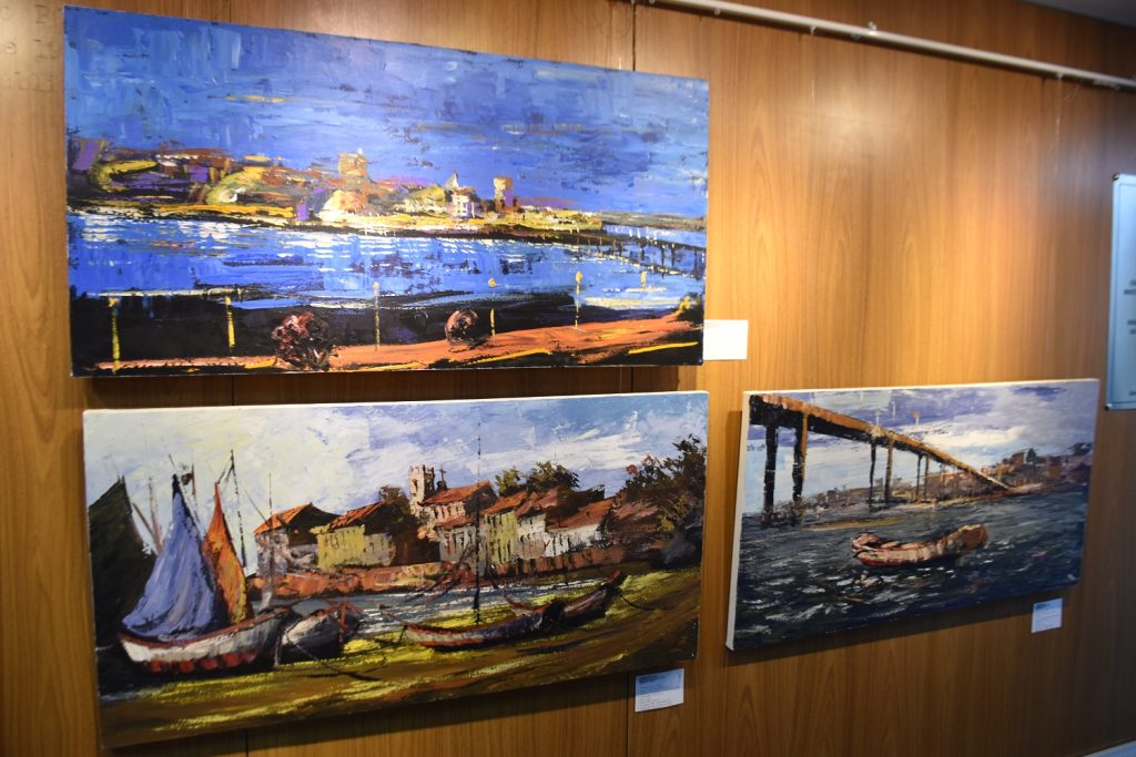 Diferentes ângulos de São Luís são apresentados nas telas (Foto: Divulgação)