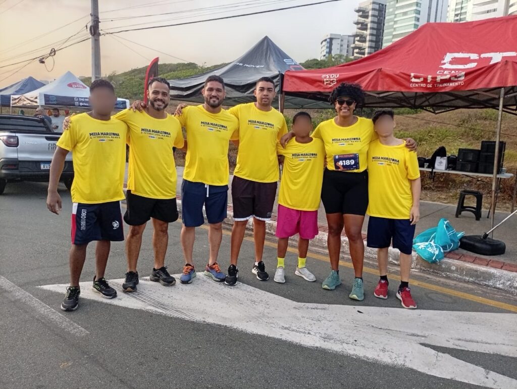 Socioeducandos da Funac participaram da Meia Maratona de São Luís 2025 (Foto: Divulgação)