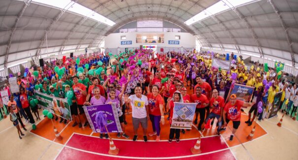 Público 60+ participa de gincana com atividades físicas, recreativas e culturais