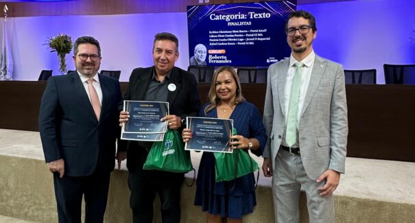 Orgulho! O Imparcial é premiado na categoria texto do Prêmio Roberto Fernandes de Jornalismo