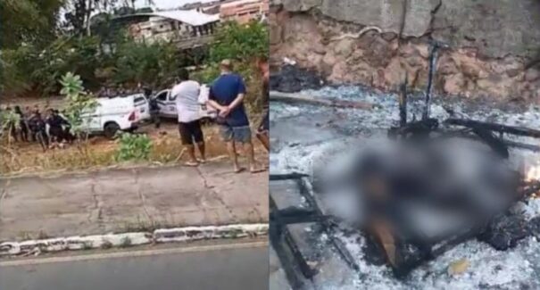 Suspeito de homicídio com corpo carbonizado é preso em São Luís