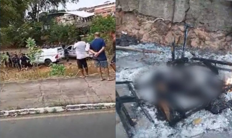 Suspeito de homicídio com corpo carbonizado é preso em São Luís