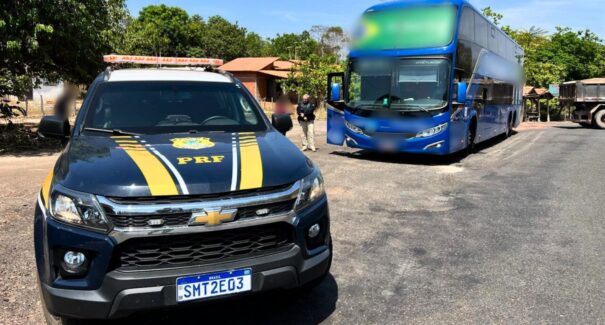 PRF apreende mais de 10 kg de maconha em ônibus de passageiros no Maranhão