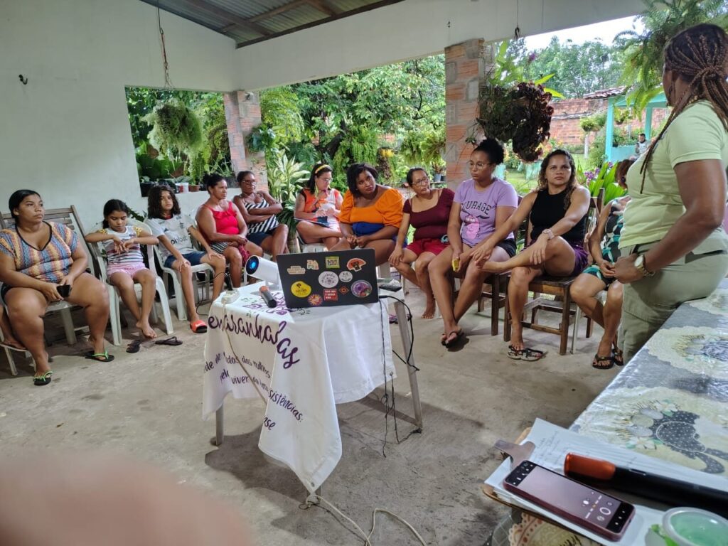 Feira Emaranhadas – edição Tendal Mirim em março deste ano. - (Foto: Rede Emaranhadas)