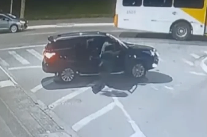O ex-delegado-geral da Polícia de SP, Ruy Ferraz, foi executado na noite de segunda-feira (16/9) vítima de uma emboscada - (crédito: Reprodução Praia Grande Mil Grau)
