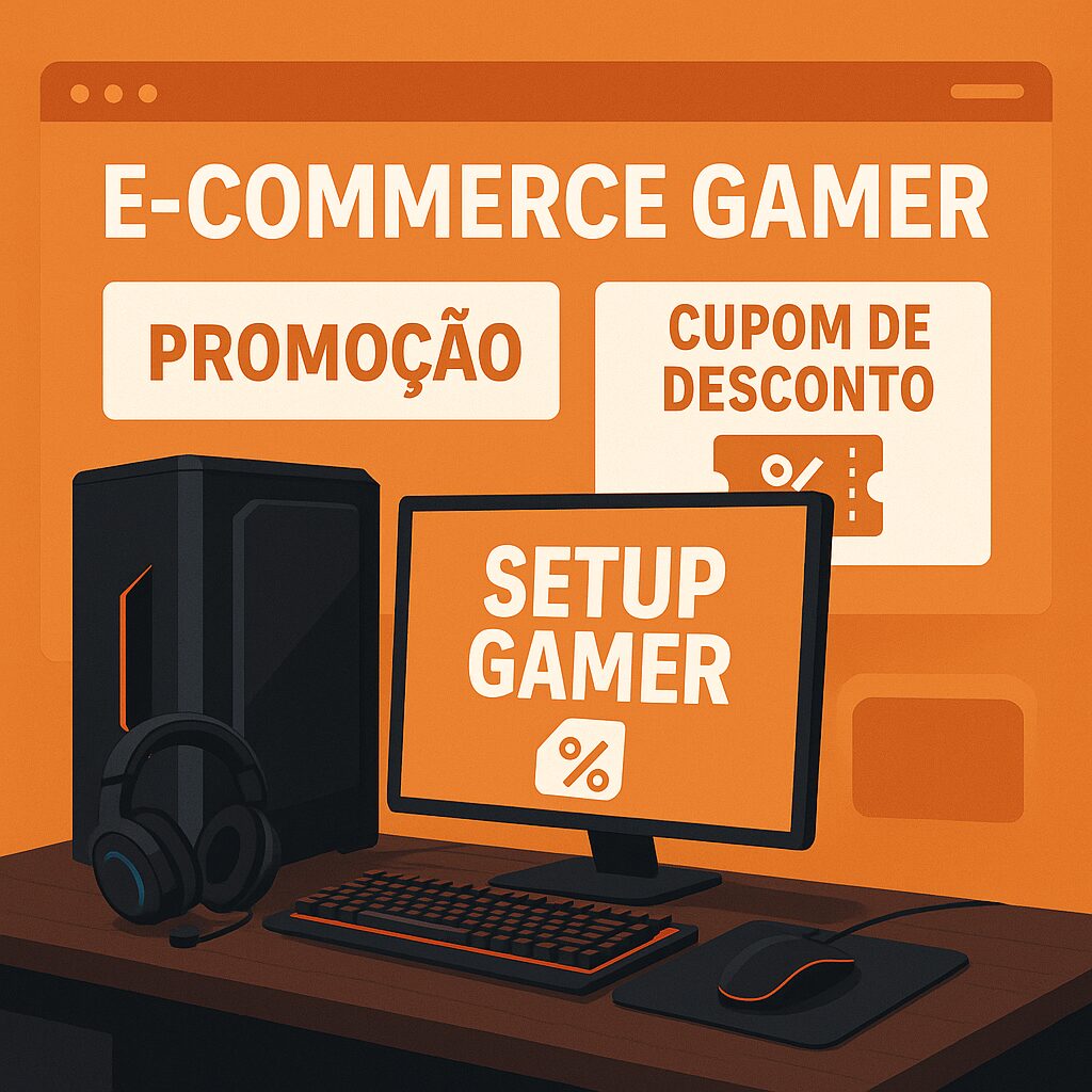 O crescimento do e-commerce gamer e como economizar no setup em 2025