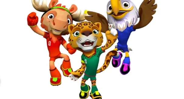 Fifa apresenta trio de mascotes para a Copa do Mundo de 2026