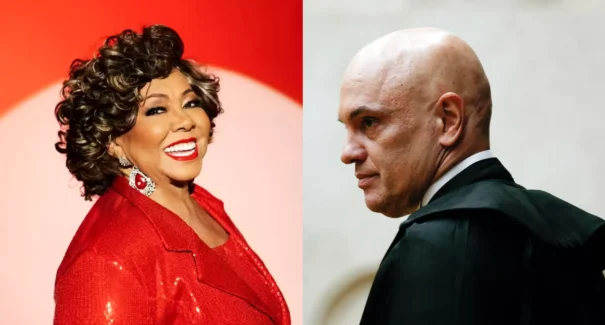 Alcione dedica show em Brasília ao ministro Alexandre de Moraes