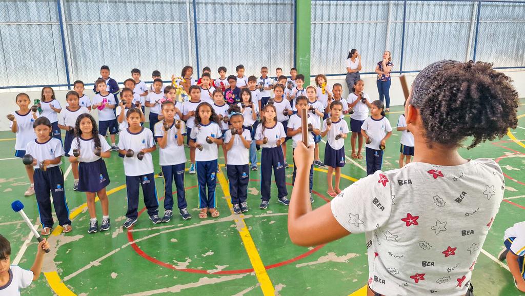 Em 2025, o Ópera para Todos está sendo desenvolvido em quatro escolas municipais (Foto: Divulação)