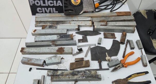 Polícia Civil desarticula esquema de produção de armas clandestinas em Timon