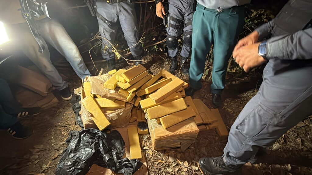 A apreensão mais recente no estado foi em Grajaú, quando a Polícia Militar interceptou 42 kg de maconha (Foto: Divulgação)