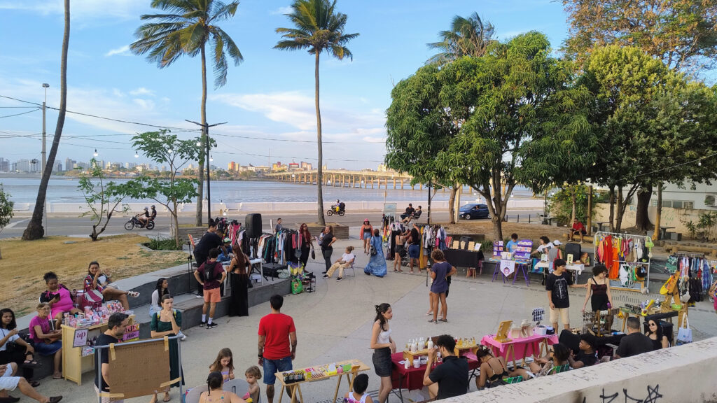 A Ocupação Barroca SLZ é um projeto de transformação artística e cultural das ruas do Centro Histórico de São Luís, com 5 anos de atividade (Foto: Divulgação)