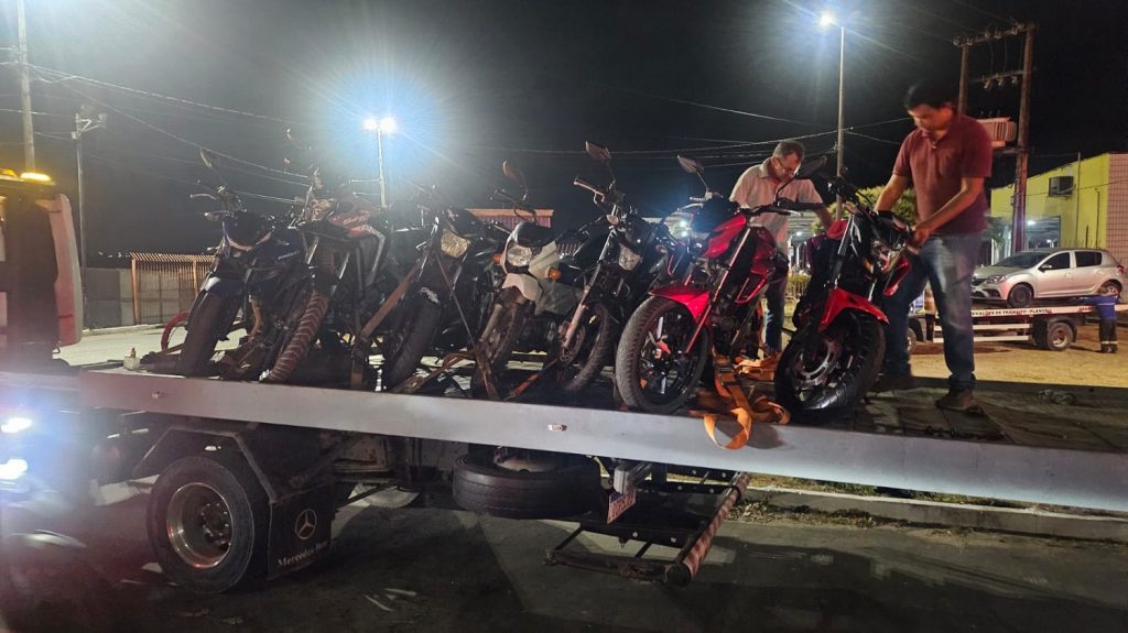 Operação Rolezinho apreende 24 motocicletas e interdita bares irregulares (Foto: Divulgação)