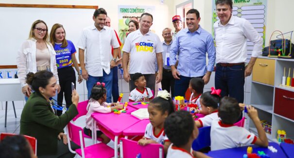 Governo do Maranhão e MEC entregam em Açailândia escola municipal e restaurante estudantil