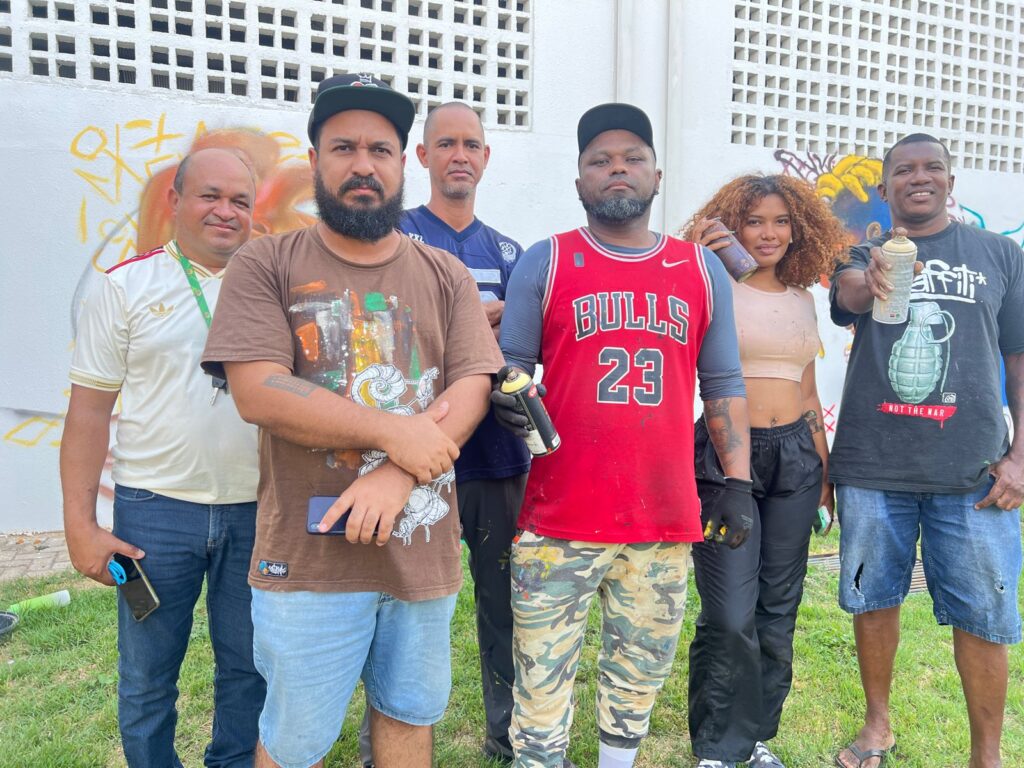Projeto “Grafite nas Escolas” leva arte e cultura urbana ao sul do Maranhão