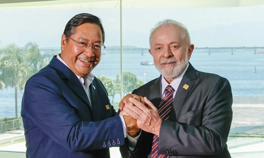 Lula encontra presidente da Bolívia no Maranhão