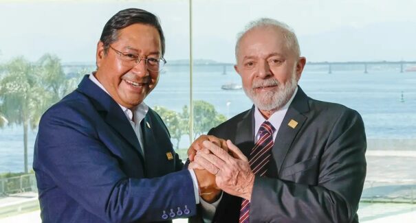 Lula encontra presidente da Bolívia no Maranhão