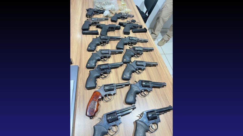 Polícia apreende arsenal em situação de conflito agrário na região da Batavo, em Balsas