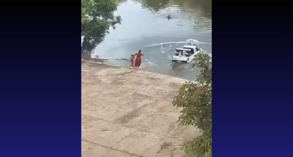 Carro desce rampa e atinge criança no Rio Mearim, em Barra do Corda