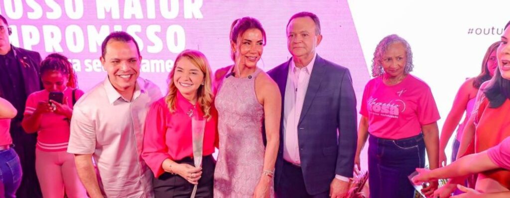 Alema no Outubro Rosa: Iracema Vale participa da abertura da campanha no Maranhão