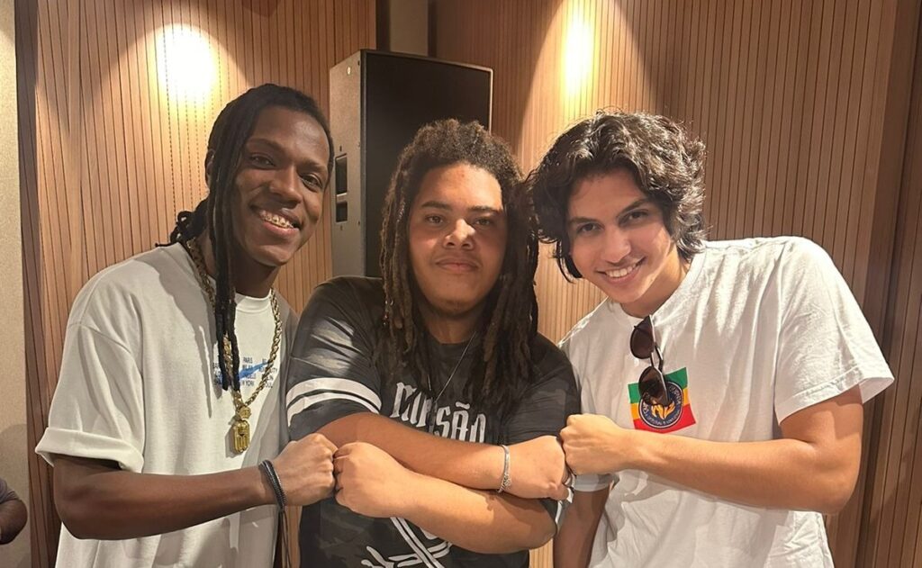 Norris Cole Jr., Sly Foxx Jr. e João Beydoun (Foto: Divulgação)