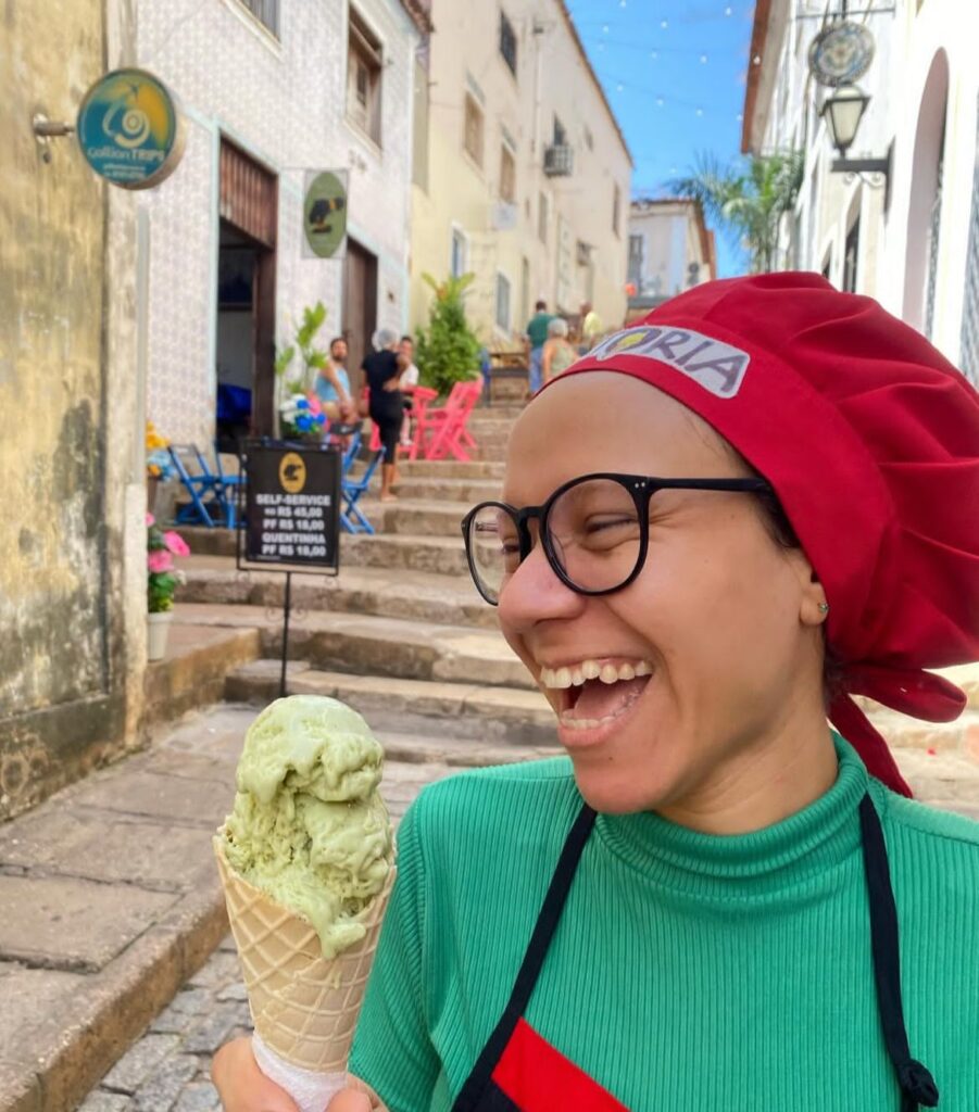 Vitoria, inspiradora da sorveteria assim como todas as frutas com pés no Maranhão (Foto: Divulgação)