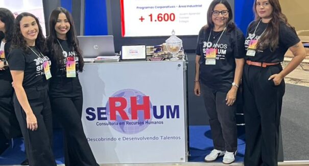 Equipe da SeRHum na Expo Indústria 2025