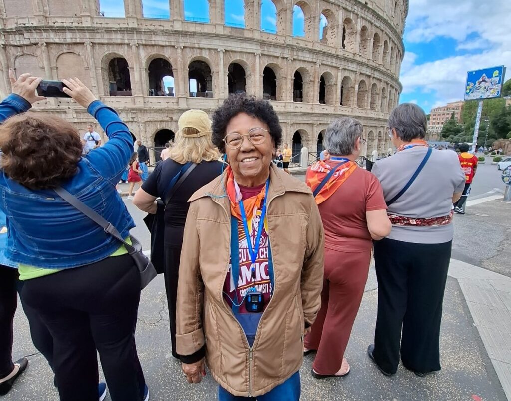 Joana Mendes, de 82 anos, servidora pública aposentada (Foto: Reprodução)