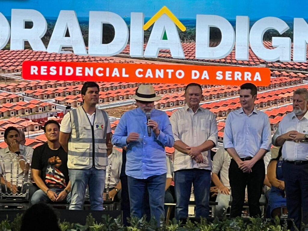 Presidente Lula em Imperatriz (Foto: Divulgação)