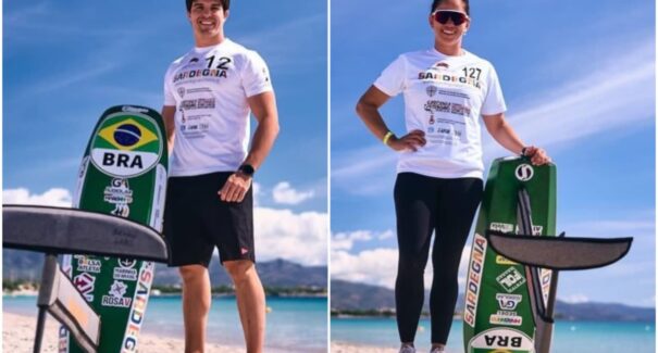Bruno Lobo e Socorro Reis destacam experiência e aprendizado no Mundial de Fórmula Kite