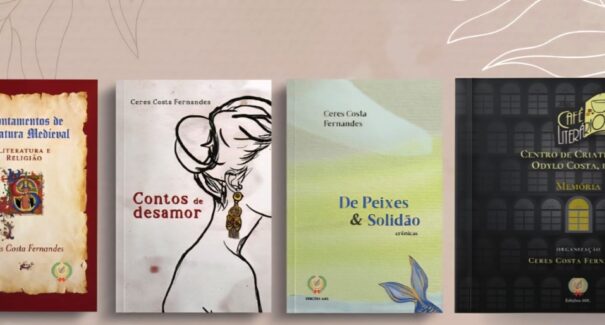 Ceres Costa Fernandes lança obras inéditas em noite literária no Convento das Mercês