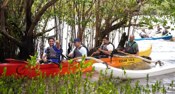 Em Paço do Lumiar, passeio no Rio Paciência busca incentivar turismo ecológico e esportivo no município