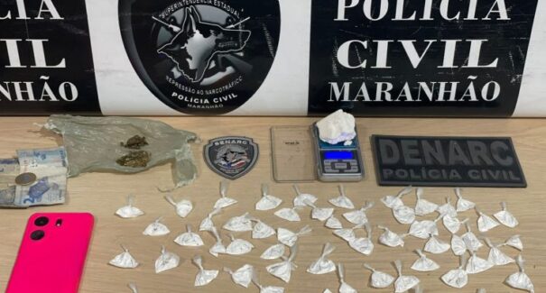 Mulher é presa por tráfico de drogas em Timon