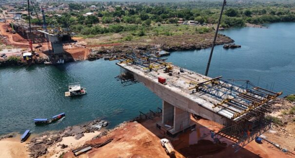 Obras na ponte entre Maranhão e Tocantins estão 75% concluídas, diz DNIT
