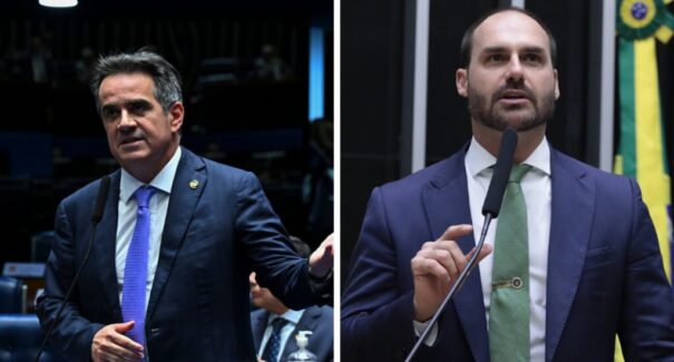Farpas superadas: Ciro Nogueira e Eduardo Bolsonaro selam a paz após troca de críticas