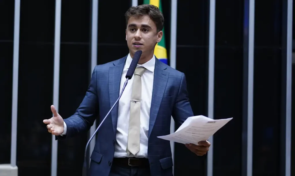 Deputado Nikolas Ferreira (Foto: Pablo Valadares/Câmara dos Deputados)