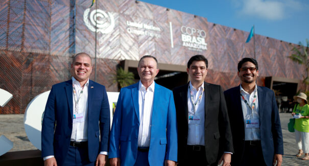 Governador participa de abertura da COP30 e anuncia programa “Agentes Ambientais Comunitários”