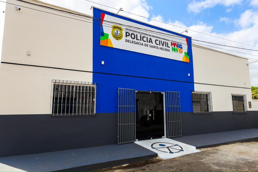 Em Santa Helena uma nova delegacia foi entregue (Foto: Divulgação)