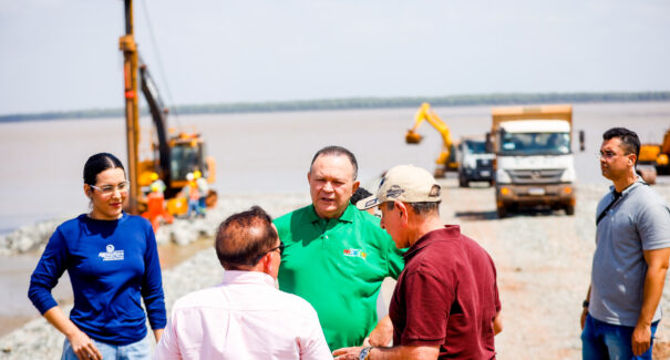 Governador Carlos Brandão vistoria obras estruturantes na Baixada Maranhense