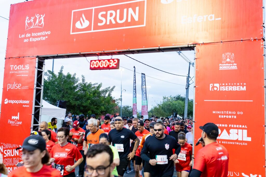 Avenida Litorânea recebe circuito de corrida de rua do Santander dia 23 de novembro