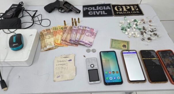 Polícia Civil prende três pessoas em operações contra o tráfico em Timon
