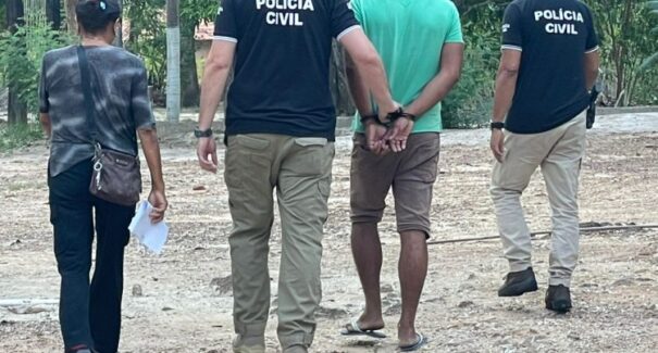 Polícia prende suspeito de agredir e estuprar a própria companheira em Santa Inês