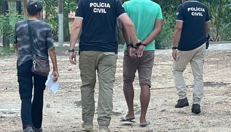 O acusado foi conduzido para os procedimentos legais na unidade policial e, em seguida, encaminhado ao Sistema Prisional, onde permanecerá à disposição do Poder Judiciário (Foto: Divulgação/PC-MA)