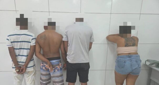 Quatro pessoas são presas por tráfico de drogas em operação em Timon