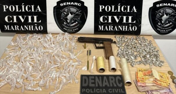 Em Timon, Polícia Civil desarticula ponto de venda de drogas; homem é preso